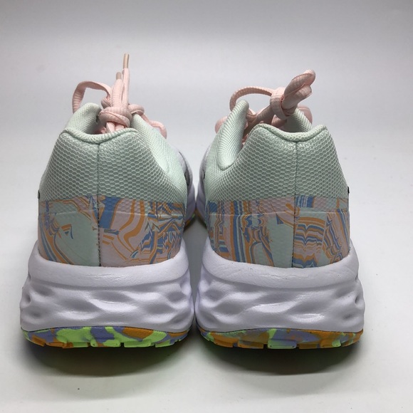 Women’s Nike Revolution 6 NN PRM White/Black/Multi colored DO9475-100 USED SZ 8 - Picture 4 of 11